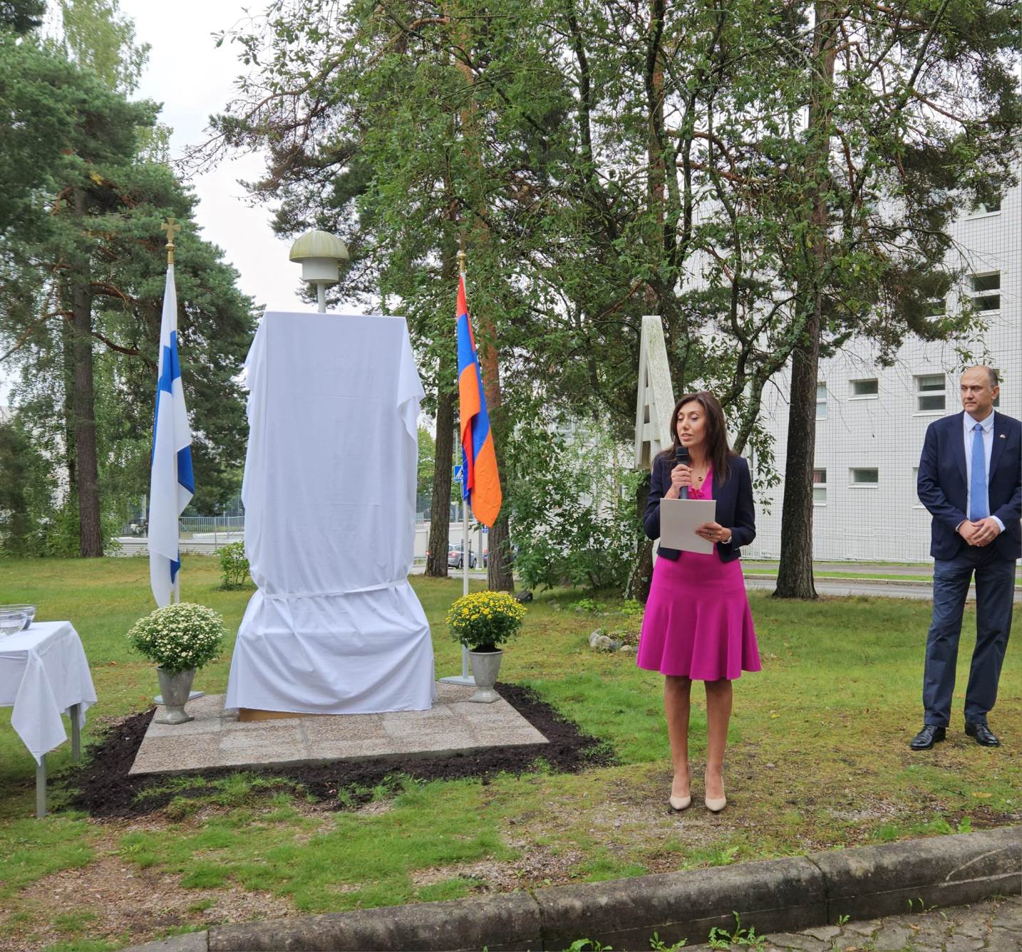 Ֆինլանդիայի Էսպո քաղաքում տեղի է ունեցել խաչքարի օրհնության և օծման արարողություն (նկարներ) 18 Khachqar Filadelfia 7