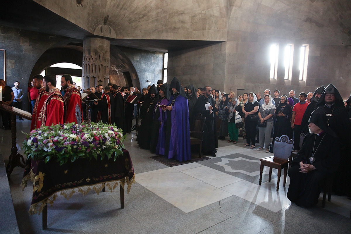 Խաչվերացի թափորը Մայր Աթոռում (նկարներ) 13 xachverac 2