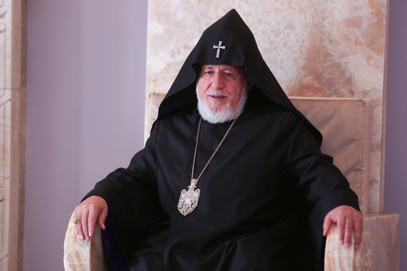 Ամենայն Հայոց Կաթողիկոսն ընդունեց նորաօծ եպիսկոպոսներին (նկարներ) 14 Noraots episkoposner 3