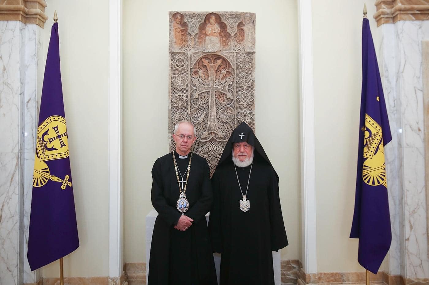 Ամենայն Հայոց Կաթողիկոսը հյուրընկալեց Քենթրբերիի արքեպիսկոպոսին (նկարներ) 18 Qentrberi eps 7