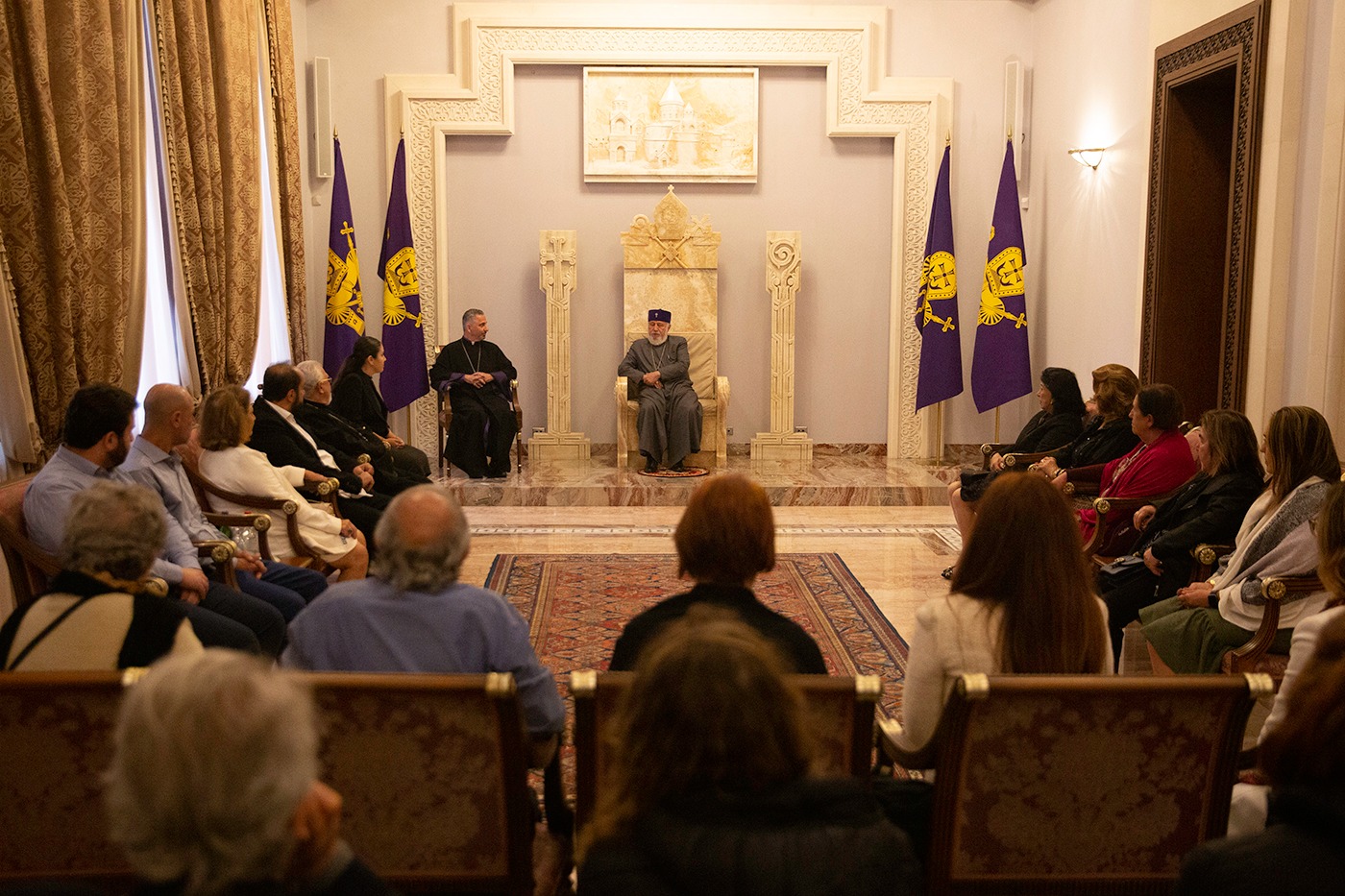 Ամենայն Հայոց Կաթողիկոսն ընդունեց Բրազիլիայի հայոց թեմի ուխտավորներին (նկարներ) 15 Brazilyayi ughtavorner 4