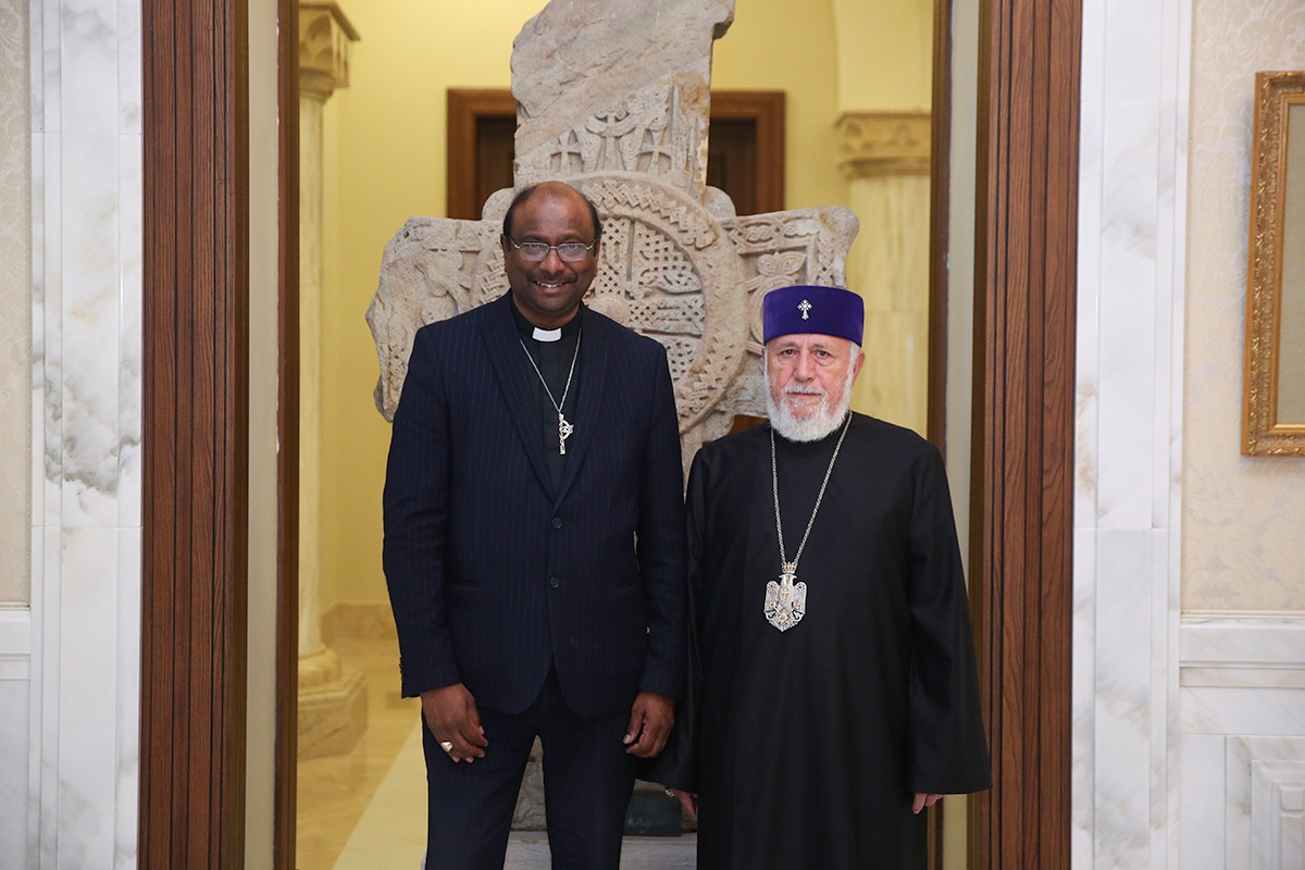 Ամենայն Հայոց Կաթողիկոսն ընդունեց ԵՀԽ պատվիրակությանը (նկարներ) 15 EHKH patvirakutyun 4