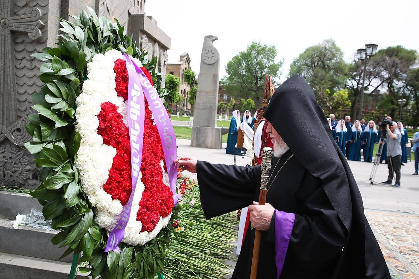 Հայոց Ցեղասպանության սուրբ նահատակների ոգեկոչման արարողությունները Մայր Աթոռ Սուրբ Էջմիածնում (նկարներ) 20 Surb nahtak 9