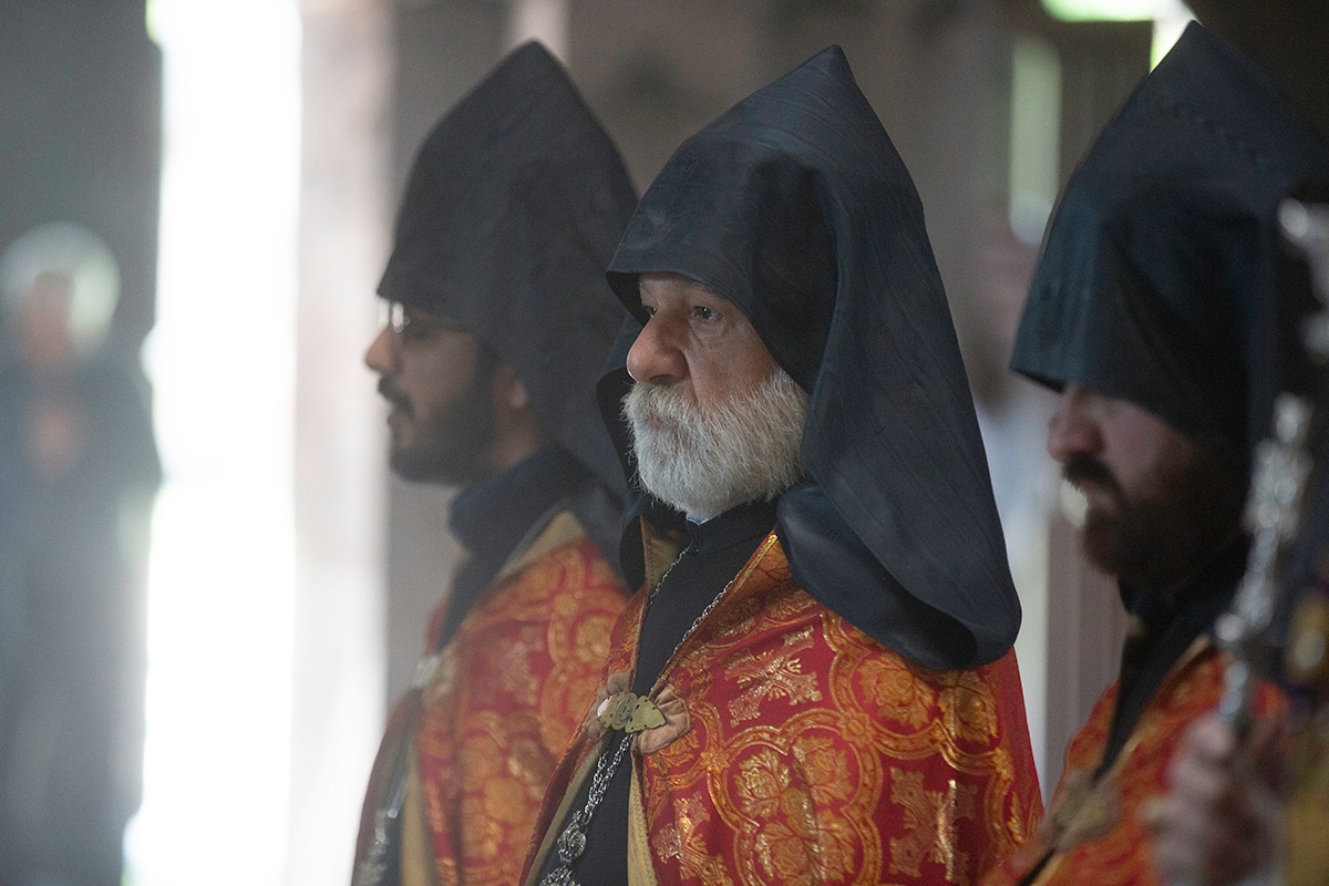 Կատարվեց հոգեհանգիստ բնական աղետի հետևանքով զոհ գնացած հայորդիների համար (նկարներ) 15 Hogehangist 4