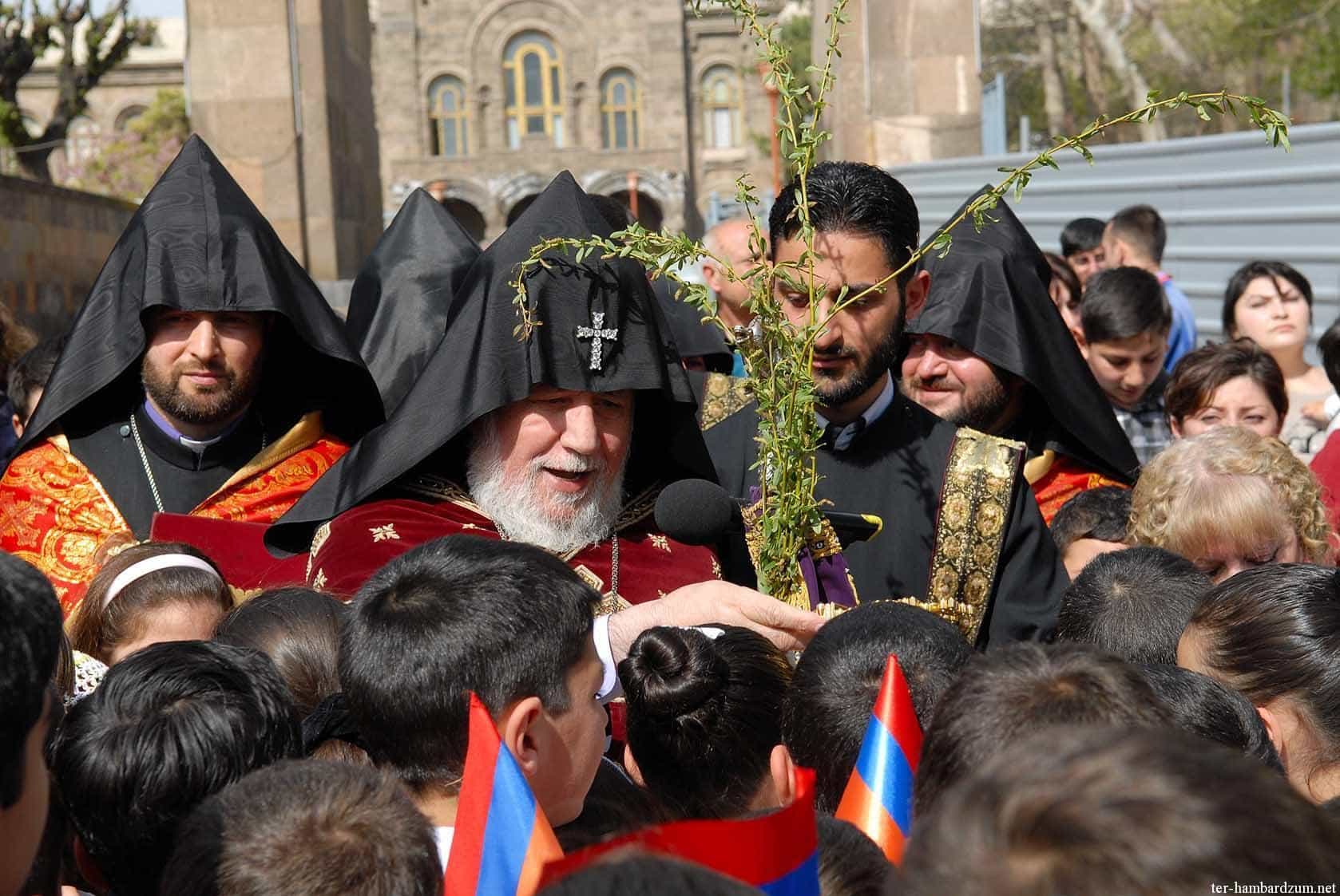 Вербное воскресенье армянское