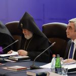 ԱՄԵՆԱՅՆ ՀԱՅՈՑ ԿԱԹՈՂԻԿՈՍԻ ԽՈՍՔԸ ՀԱՅՈՑ ՑԵՂԱՍՊԱՆՈՒԹՅԱՆ 100-ՐԴ ՏԱՐԵԼԻՑԻ ՄԻՋՈՑԱՌՈՒՄՆԵՐԸ ՀԱՄԱԿԱՐԳՈՂ ՊԵՏԱԿԱՆ ՀԱՆՁՆԱԺՈՂՈՎԻ ՆԻՍՏԻՆ 12 Cexaspanutyun