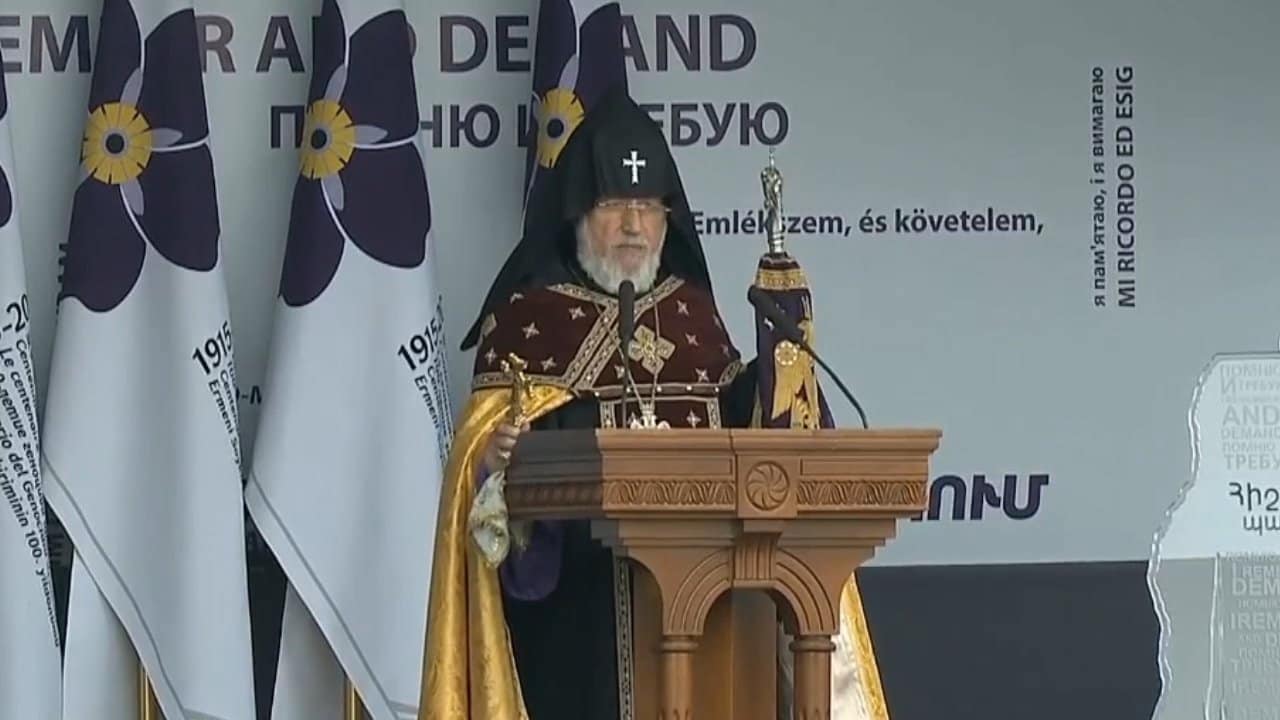 Ամենայն Հայոց Կաթողիկոսի խոսքը Հայոց Ցեղասպանության հիշատակի օրվա առիթով 40 24.04.Still013