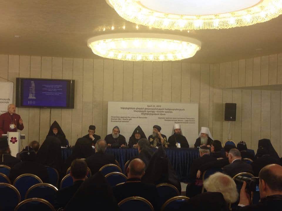 «Եկեղեցիներն ընդդեմ ցեղասպանության հանցագործության. մարդկային կյանքը՝ Աստծո պարգև» խորագրով միջեկեղեցական նիստը 50 Ekexecakan nist