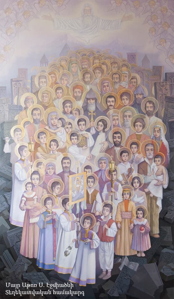 Հայոց Ցեղասպանության ս. նահատակների սրբապատկերը կտարվի տարբեր եկեղեցիներ 11 22 Srbapatker