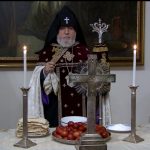 Սուրբ Հարության տոնի առաջին տնօրհնեքը` Վեհարանում (տեսանյութ) 27 Arajin tnorhneq 2016