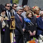 Հայոց Ցեղասպանության ս. նահատակների ոգեկոչման արարողությունները Ծիծեռնակաբերդի հուշահամալիրում և Մայր Աթոռ Ս. Էջմիածնում (նկարներ) 12 24 Memorial day 5