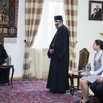Ամենայն Հայոց Կաթողիկոսն ընդունեց «Էօրնեկեան» հանրակրթական դպրոցի աշակերտական խորհրդին 13 27 Eornekian school 1