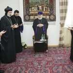 Ամենայն Հայոց Կաթողիկոսն ընդունեց Ասորի Ուղղափառ Եկեղեցու ուխտավորներին 12 23 Syriac Church 3