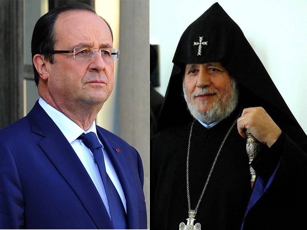 Ամենայն Հայոց Կաթողիկոսը ցավակցագիր է հղել Ֆրանսիայի նախագահին 11 Garegin B Oland