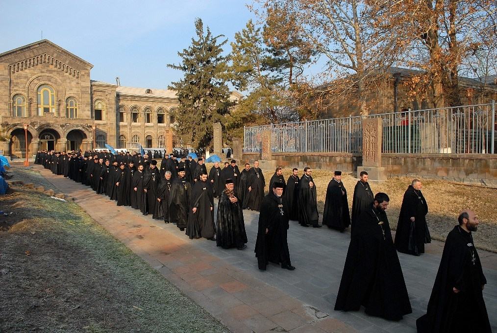 Ընդունելություն Քահանայից պատրաստման լսարանում 11 Qahanayic lsaran