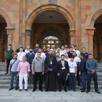Մայր Աթոռ Սուրբ Էջմիածին այցելեցին Օլիմպիական խաղերի մեդալակիրները (նկարներ) 17 29 1
