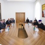 Մայր Աթոռ Ս. Էջմիածին այցելեց Պաղեստինյան կայսերական ուղղափառ ընկերության նախագահը 16 29 2 3