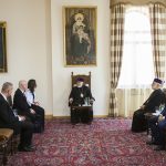 Ամենայն Հայոց Կաթողիկոսը հրաժեշտ տվեց ՀՀ-ում Իսրայելի դեսպանին 13 20 1