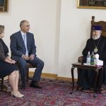 Ամենայն Հայոց Կաթողիկոսն ընդունեց ՀՀ-ում Հունաստանի նորանշանակ դեսպանին 18 10 2 1