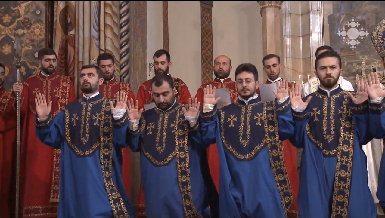 Նորաօծ քահանաները՝ պահքի ընթացքում (տեսանյութ) 11 Pahq qahana