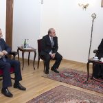 Ամենայն Հայոց Կաթողիկոսն ընդունեց Լիբանանի պլանավորման հարցերով նախարարին 18 03 1