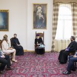 Ամենայն Հայոց Կաթողիկոսն ընդունեց Քաղցկեղի վերահսկման միջազգային միության նախագահին 19 05 2