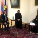 Ամենայն Հայոց Կաթողիկոսն ընդունեց Ֆրանսիայի Ազգային Ժողովի պատգամավոր Օլիվիե Դասոյին 24 26 France