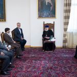 Ամենայն Հայոց Կաթողիկոսն ընդունեց ՀՀ-ում Իրանի դեսպանատան մշակույթի կենտրոնի նորանշանակ տնօրենին 13 6 01