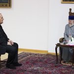 Ամենայն Հայոց Կաթողիկոսն ընդունեց Վրաստանում ՀՀ արտակարգ և լիազոր դեսպանին 12 24.01