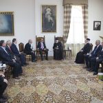 Ամենայն Հայոց Կաթողիկոսն ընդունեց Կիպրոսի Հանրապետության Ներկայացուցիչների պալատի նախագահին 13 22 4 6