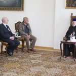 Ամենայն Հայոց Կաթողիկոսն ընդունեց «Բյուլուքյան» հիմնադրամի անդամներին 12 7 1