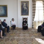 Ամենայն Հայոց Կաթողիկոսն ընդունեց Ֆրանսիայի Սենատի Ֆրանսիա-Հայաստան բարեկամության խմբի անդամներին 15 12 4