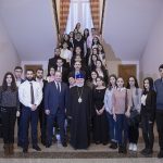 Ամենայն Հայոց Կաթողիկոսն ընդունեց ԵՊՀ Արևելագիտության ֆակուլտետի պրոֆեսորադասախոսական անձնակազմին և ուսանողներին 16 07.04