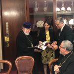 Պաշտոնական ընդունելություն նահանգապետարանում ի պատիվ Ամենայն Հայոց Կաթողիկոսի 19 5 1
