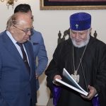 Ամենայն Հայոց Կաթողիկոսն ընդունեց Մոսկվայի պետական համալսարանի ռեկտորին (նկարներ) 15 2 2 3