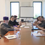 Գումարվեց Ս. Էջմիածնի մայր տաճարի նորոգման աշխատանքներին առընթեր հանձնախմբի երկրորդ ժողովը (տեսանյութ) 21 Mayr tachari joghov