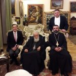 Համայն Վրաստանի Կաթողիկոս-Պատրիարք Իլիա Երկրորդն ընդունեց Վիրահայոց թեմի առաջնորդական տեղապահին 21 Virahayoc tem arajnrd