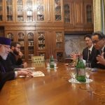 Ամենայն Հայոց Կաթողիկոսն ընդունել է Ճապոնիայի վարչապետի հատուկ հարցերով խորհրդականին (նկարներ) 16 17 1