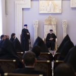 Մայր Աթոռի միաբանությունն ու պաշտոնեությունը շնորհավորեցին Ամենայն Հայոց Հայրապետին օծման և գահակալության 20-րդ տարեդարձի առիթով (նկարներ) 16 04.02.03
