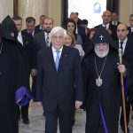 Հունաստանի Հանրապետության նախագահն այցելեց Մայր Աթոռ Սուրբ Էջմիածին (նկարներ) 12 06.02.02