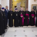 Ամենայն Հայոց Կաթողիկոսն ընդունեց Սուրբ Աթոռի պետությունների հետ հարաբերությունների քարտուղարին 12 09.01.07