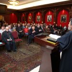 ԱՄՆ Արևմտյան թեմի առաջնորդ Տ. Հովնան Արք. Տերտերյանի գրական ժառանգությանը նվիրված երեկո Լոս Անջելեսում 13 AMN Hovnan arkhepiskop 1