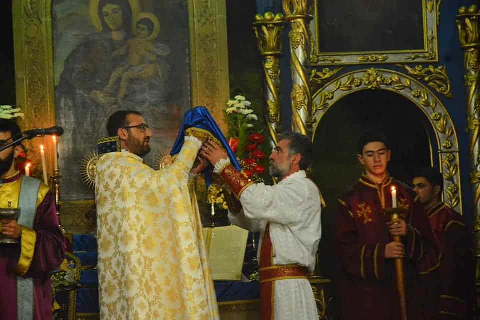 Էջմիածնի Ս. Աստվածածին եկեղեցում մատուցվեց Ճրագալույցի Ս. Պատարագ (տեսանյութ) 11 Arshak eps. Astvacacin
