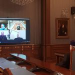 Ամենայն Հայոց Կաթողիկոսը հեռակապով խոսել է Հյուսիսային Ամերիկայի հայոց թեմերի առաջնորդների հետ 13 04 1