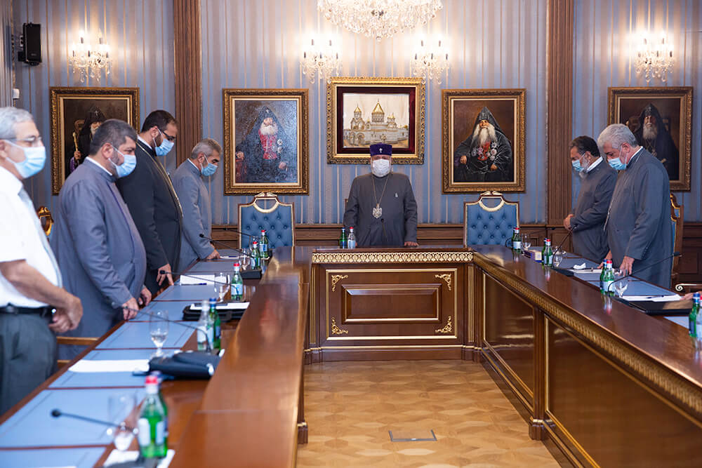 Գերագույն հոգևոր խորհրդի ժողով Մայր Աթոռ Սուրբ Էջմիածնում (նկարներ) 11 14.01