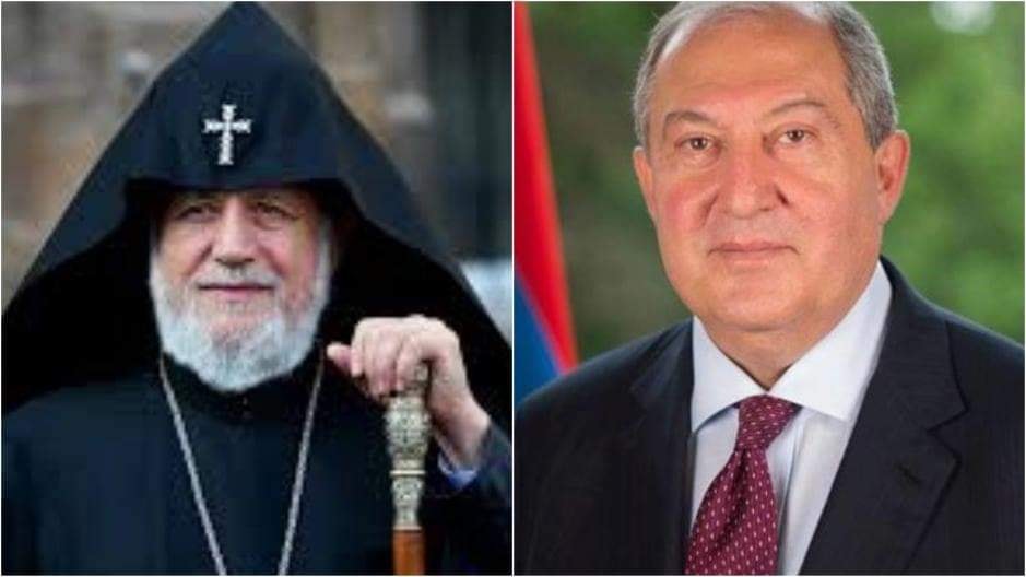 Ամենայն Հայոց Կաթողիկոսը հեռախոսազրույց է ունեցել Հայաստանի Հանրապետության Նախագահի հետ 11 27.09.27