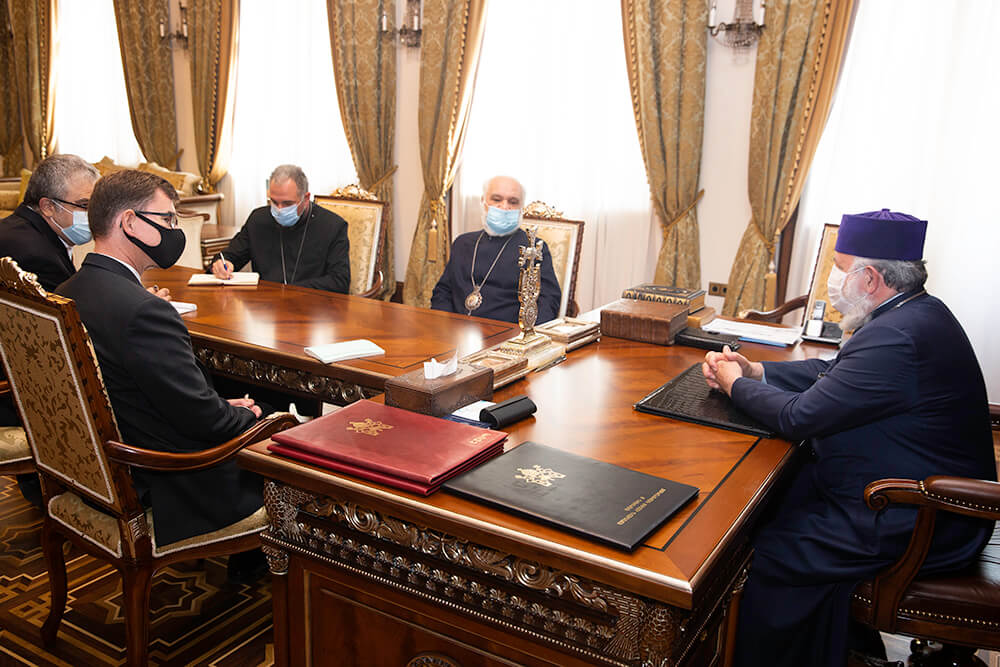 Ամենայն Հայոց Կաթողիկոսն ընդունեց Նիդերլանդների Թագավորության դեսպանին 11 20 1