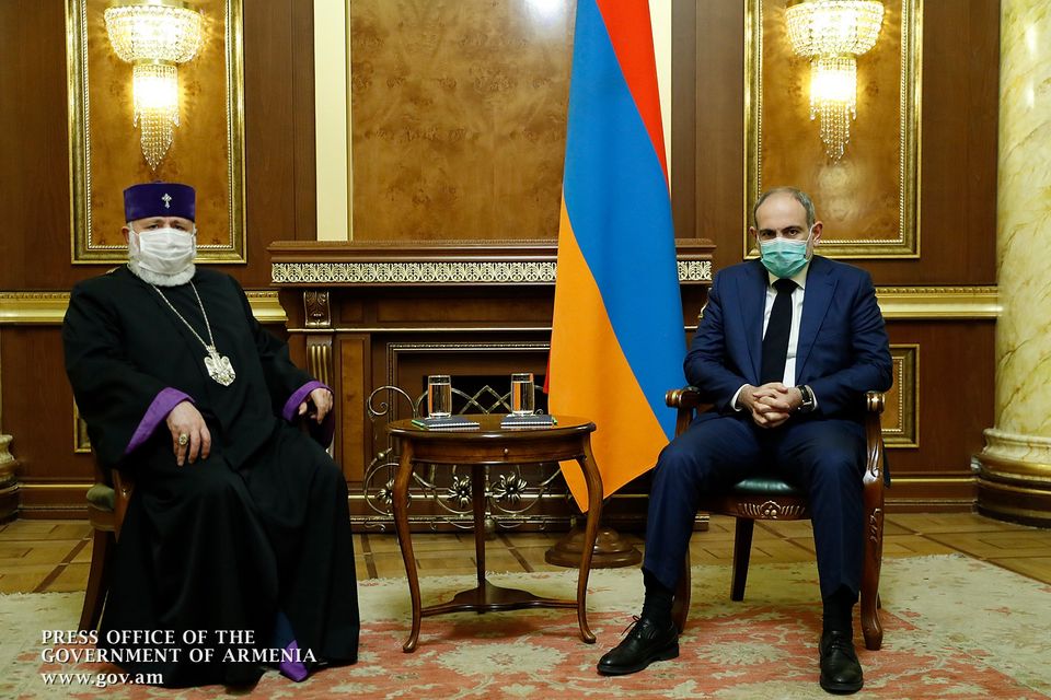 Ամենայն Հայոց Կաթողիկոսը հանդիպում է ունեցել Վարչապետ Նիկոլ Փաշինյանի հետ 11 Vehapar 27 365
