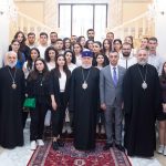 Ամենայն Հայոց Կաթողիկոսը հյուրընկալեց ՀԱՊՀ ուսանողական խորհրդի անդամներին (նկարներ) 13 15 1 1