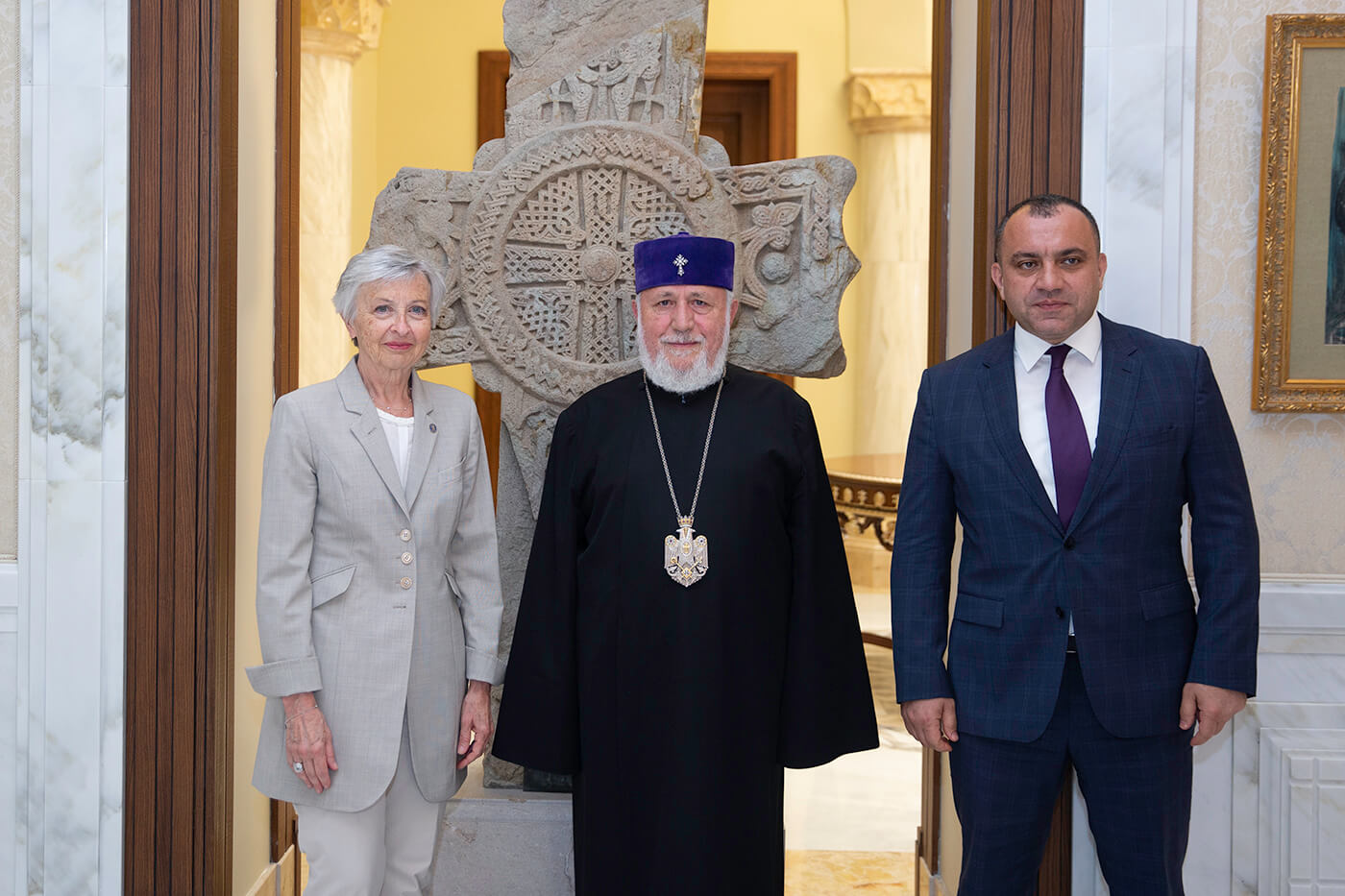 Ամենայն Հայոց Կաթողիկոսն ընդունեց Վենետիկի հանձնաժողովի նախագահին (նկարներ) 48 07.06